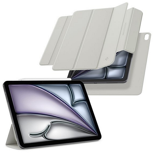 슈피겐 iPad Air 13 M2 에어스킨 폴리오 원탭 케이스_이미지
