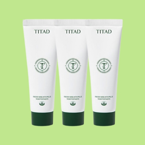 금호덴탈제약 티타드 프레시 브레스 치약 180g (3개)_이미지