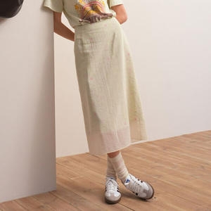 온앤온 66 예약/ 28일 출고 쉬어 레이어드 플라워 스커트 NEW5MS315