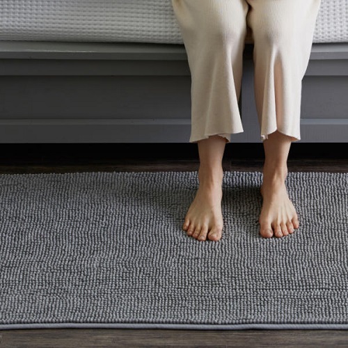 한빛카페트 뽀송이 셔닐 발매트 (160x60cm)_이미지