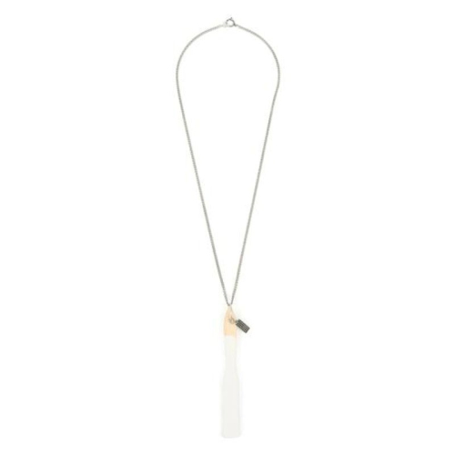 메종마르지엘라 MM6 네크리스 P7352 SM7UU0075 973 WHITE