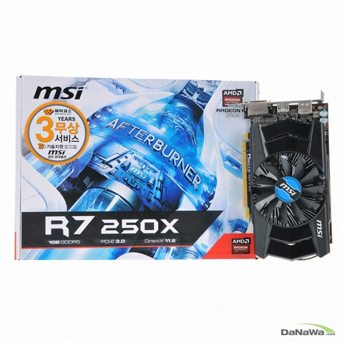 MSI �󵥿� R7 250X ���� �Ƹ� D5 1GB
