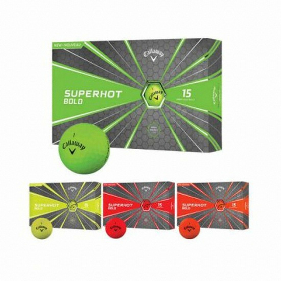 캘러웨이 2018 슈퍼핫 볼드 (컬러공, 3개)_이미지