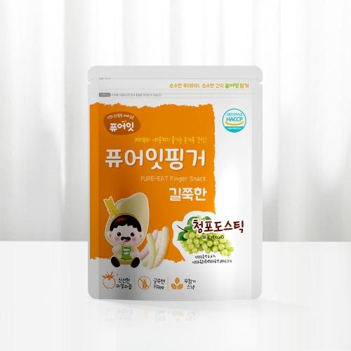 내이브로 퓨어잇 핑거 길쭉한 청포도스틱 30g (10개)_이미지