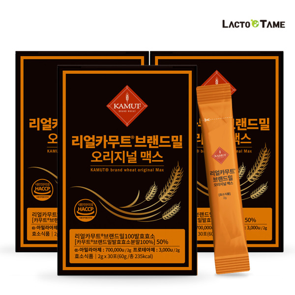 박부자네 락토테미 리얼 카무트 브랜드밀 오리지널 맥스 30포 (3개)_이미지