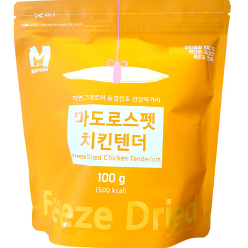 마도로스펫 치킨텐더 100g