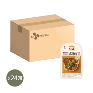 다담 CJ 냉이된장찌개 양념 140g 24개