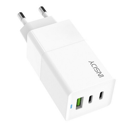 제이엘통상 인사이디 PD PPS 65W 3포트 GaN 충전기 IPC-65W_이미지