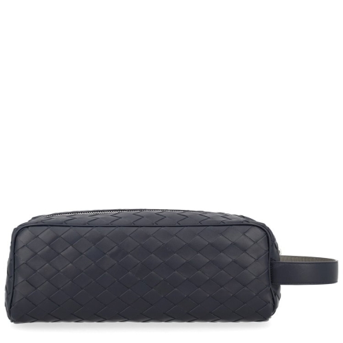 보테가베네타 인트레치아토 트래블 파우치 729295VCPQD4365 Blue_이미지