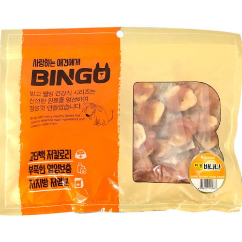 빙고 바나나 사사미 400g