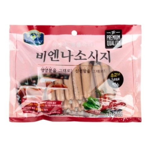 벨버드 비엔나 소시지 소고기&야채 30p (1개)_이미지