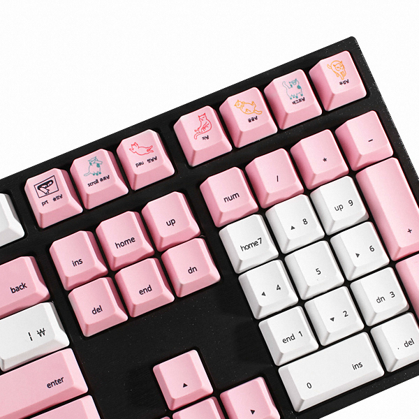 �����ڽ� ��ũ���� CROAD X58 PBT �����ȭ�� 108Ű Űĸ