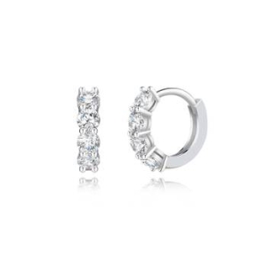 골든듀 18K에버브리즈L2 랩그로운 다이아몬드 원터치 귀걸이/18K2C2500001 18K AMC HN_이미지