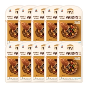 CJ제일제당 다담 우렁강된장비빔양념 140G 10개