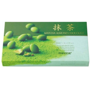 로이스 일본 말차 녹차맛 아몬드 초콜릿 190g [2팩]