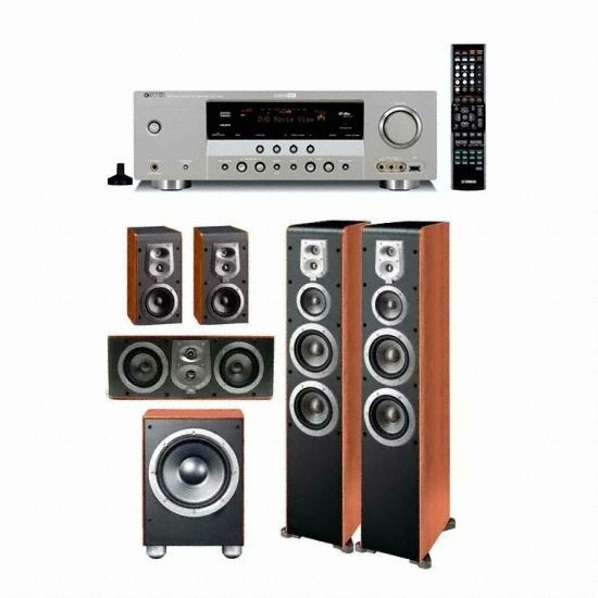 JBL ES80 5.1채널 + 야마하 AV리시버 (RX-V463, SUB-10)_이미지