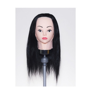 [불명] 삼미 연습용 덧가발 SMW-18A 100% 인모 18인치_이미지