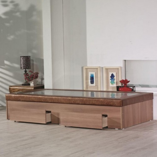 해강온돌흙침대 MD400 서랍 돌침대 S (맥반석)_이미지