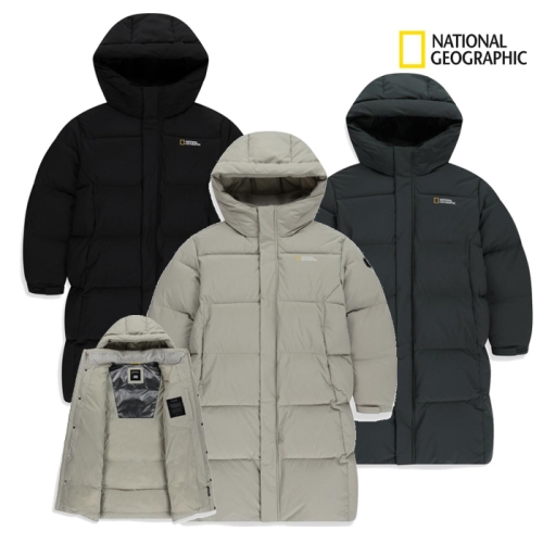 내셔널지오그래픽키즈 카이만 구스 다운 겨울 점퍼 (K254UDW340)_이미지