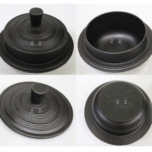 통주물 가마솥 인덕션 무쇠 가마솥 무쇠 냄비 18cm WB7E36D