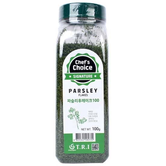 TRI 파슬리 후레이크 100g이미지입니다. 누르면 해당 게시물로 새창이동합니다.