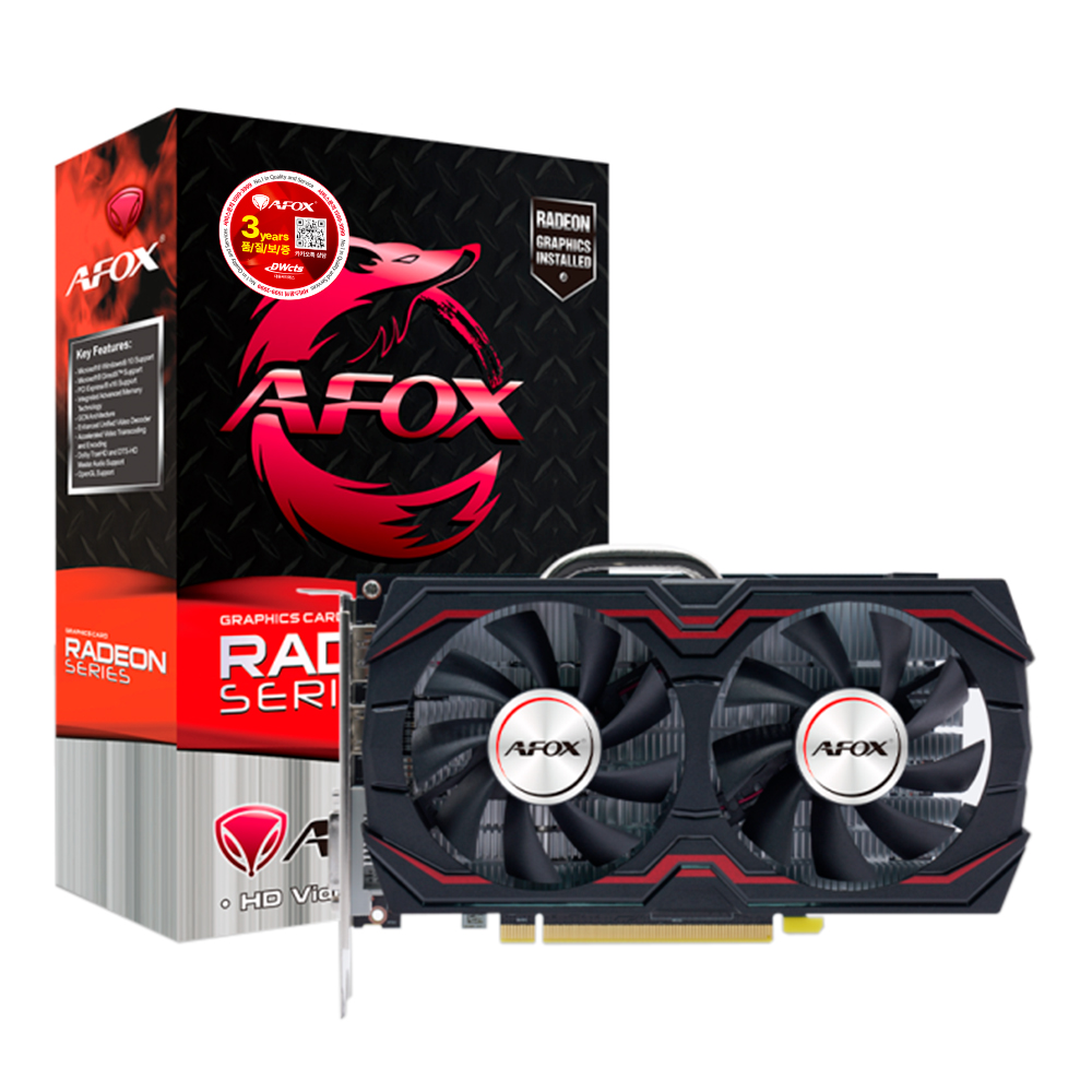 AFOX 라데온 RX 580 2048SP H1 D5 8GB 대원씨티에스_이미지