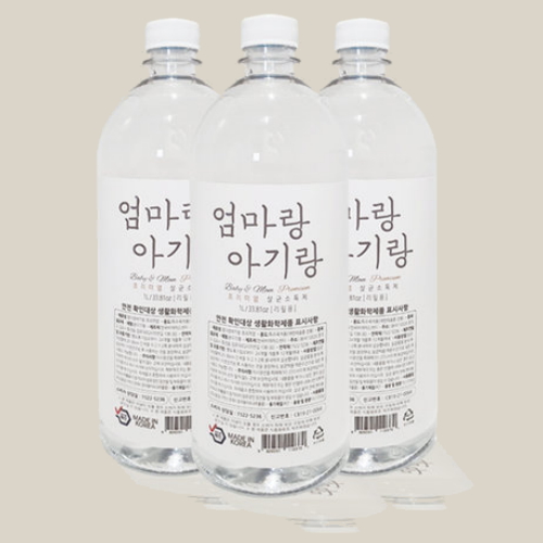 엄마랑아기랑 프리미엄 살균소독제 리필1리터