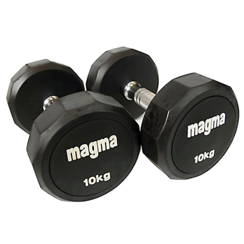 넥스스포츠 12각 고무아령 (8kg, 1개)