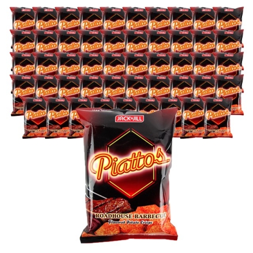 잭앤질 피아토스 바베큐맛 과자 85g 50개입