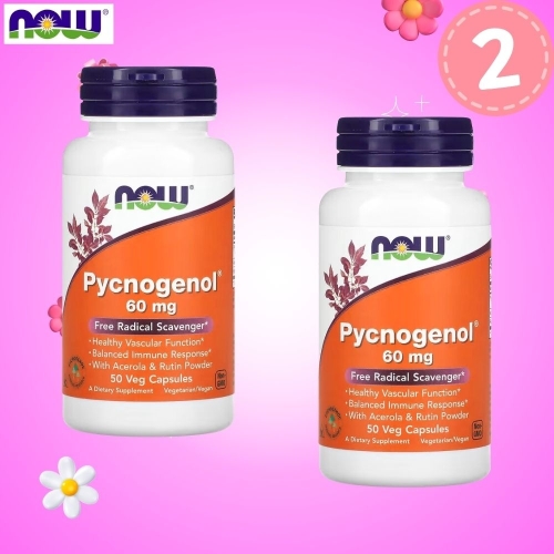 나우푸드 피크노제놀 60mg 50캡슐 (2개)_이미지