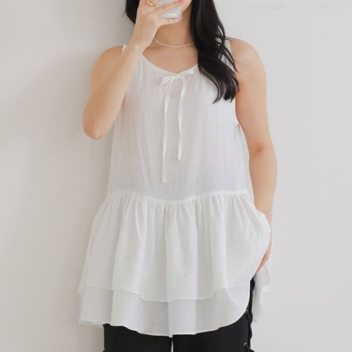 나야홍 아이우먼 로리주름레이스나시 LYU294M505 빅사이즈