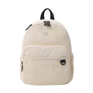  NBA 코듀로이 미니 백팩_N255AB026P [아이보리]