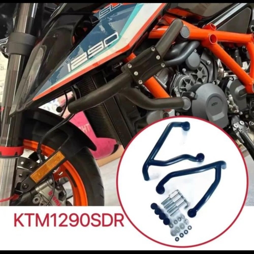 호환 호환 프론트 엔진 가드 크래시 바 KTM1290SDR KTM 1290 SDR KTM1290 2019-2024 액세서리..