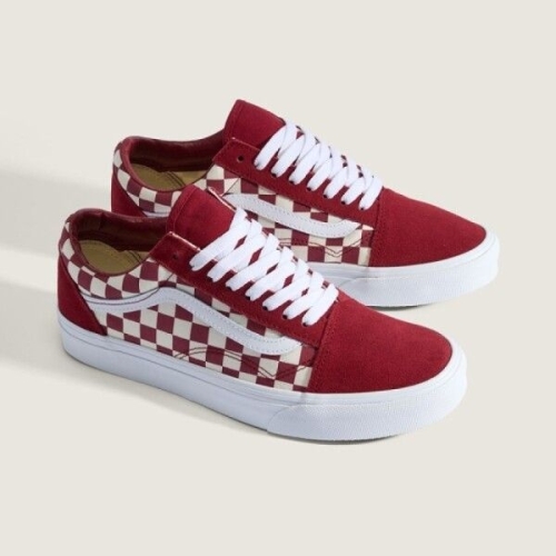 반스 남녀공용 올드스쿨 체커보드_VN000DB3Y52_이미지