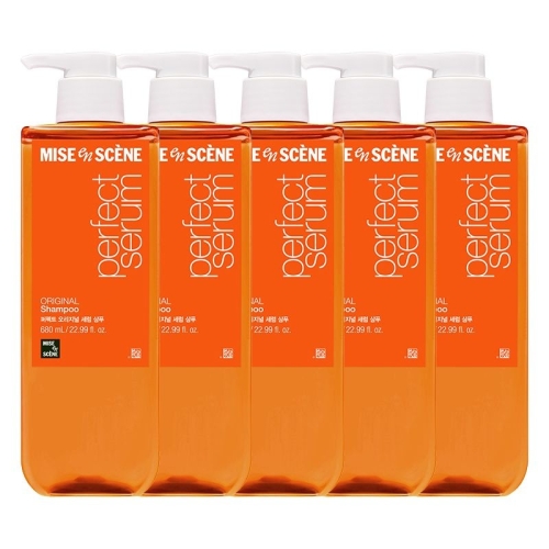 아모레퍼시픽 미쟝센 퍼펙트 오리지널 세럼 샴푸 680ml (5개)