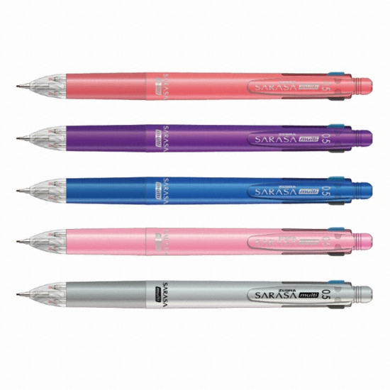제브라 사라사 펄 컬러 4+S 멀티펜 0.5mm_이미지