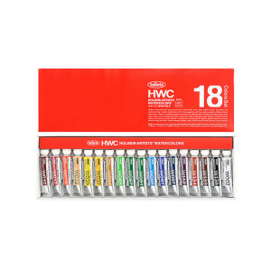 홀베인 HWC 수채화물감 5ml 해외구매 (18색)_이미지