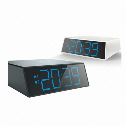 에스모도  신학기 선물 추천 3in1 무선충전기 겸 LED알람시계 SMODO-204