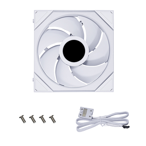 리안리 UNI FAN TL LCD 140 (화이트)_이미지