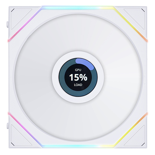 리안리 UNI FAN TL LCD 140 (화이트)_이미지