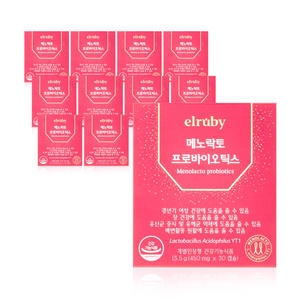 휴온스 엘루비 메노락토 프로바이오틱스 30캡슐 (11개)_이미지