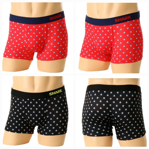 비너스 매끄럽고 신축성이 좋은 폴리 50데니아 상어 나염 드로즈 SMP6136T