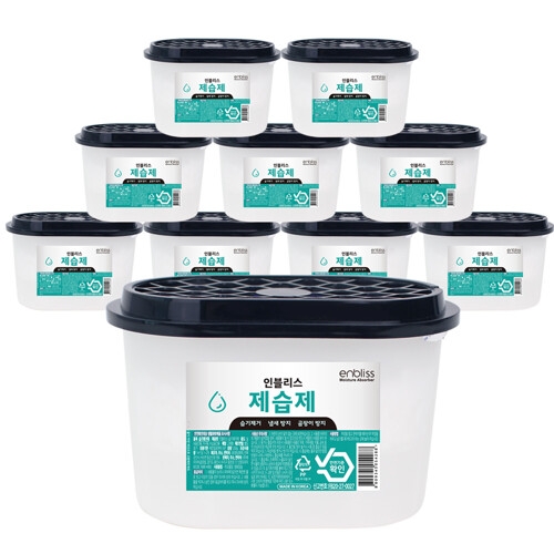 홈테크 인블리스 제습제 250g (10개)