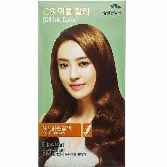 코스모스코스 꽃을든남자 CS 먹물 헤어 컬러 (1개)