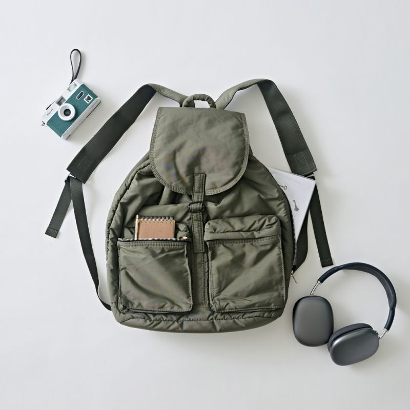 모노 투포켓 라이트 백팩 카키 멀티 AN2002 938304