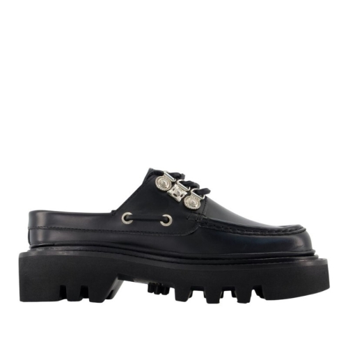 토가풀라 블랙 가죽 AJ1485 슬라이드 FTGPW148509009 BLACK_이미지