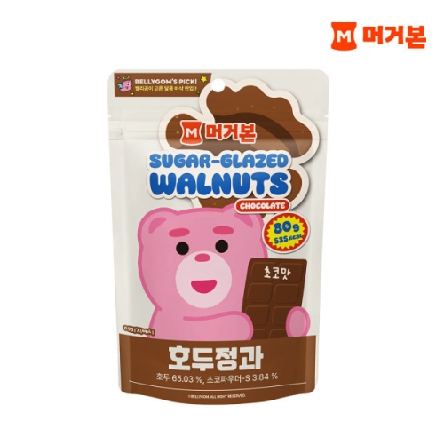 머거본 호두정과 초코맛 80g (1개)_이미지