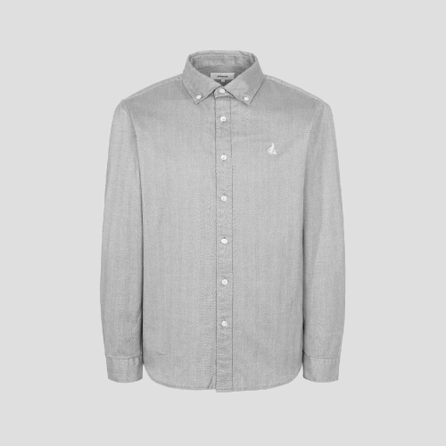 삼성물산 빈폴 브러쉬드 헤링본 셔츠 BC5964C223_이미지