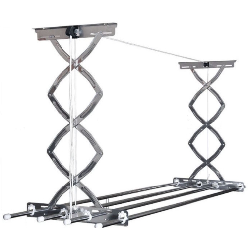 공간채움 베란다 천장 빨래건조대 국내산 올 스테인레스 3단 설치 가능