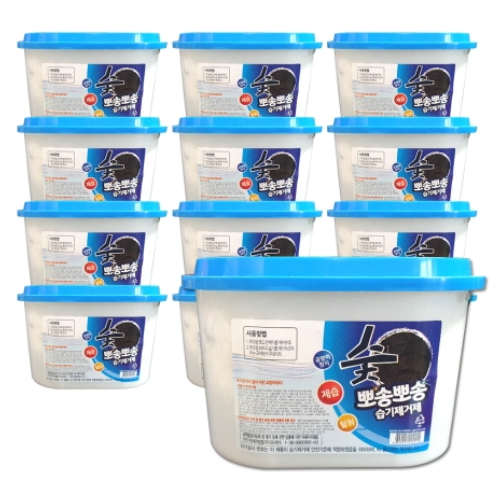 올리오 ㅤ숯 뽀송뽀송 제습제 250g (12개)_이미지